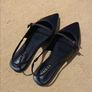 GUESS Black Flats | Size8